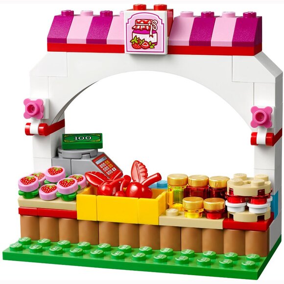 🆕 LEGO FRIENDS Sunshine Harvest Complete Set & Manual, No Box - Picture 4 of 7